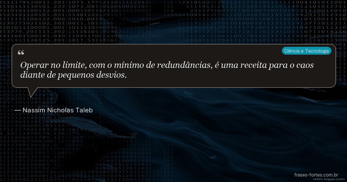 Frase de Nassim Nicholas Taleb