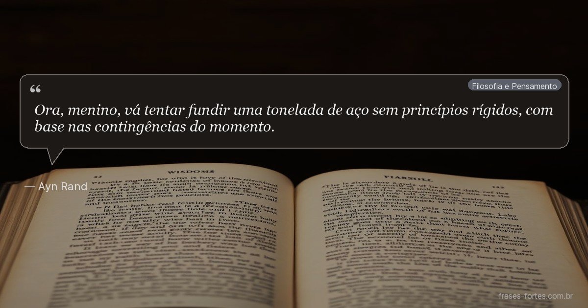 Frase de Ayn Rand