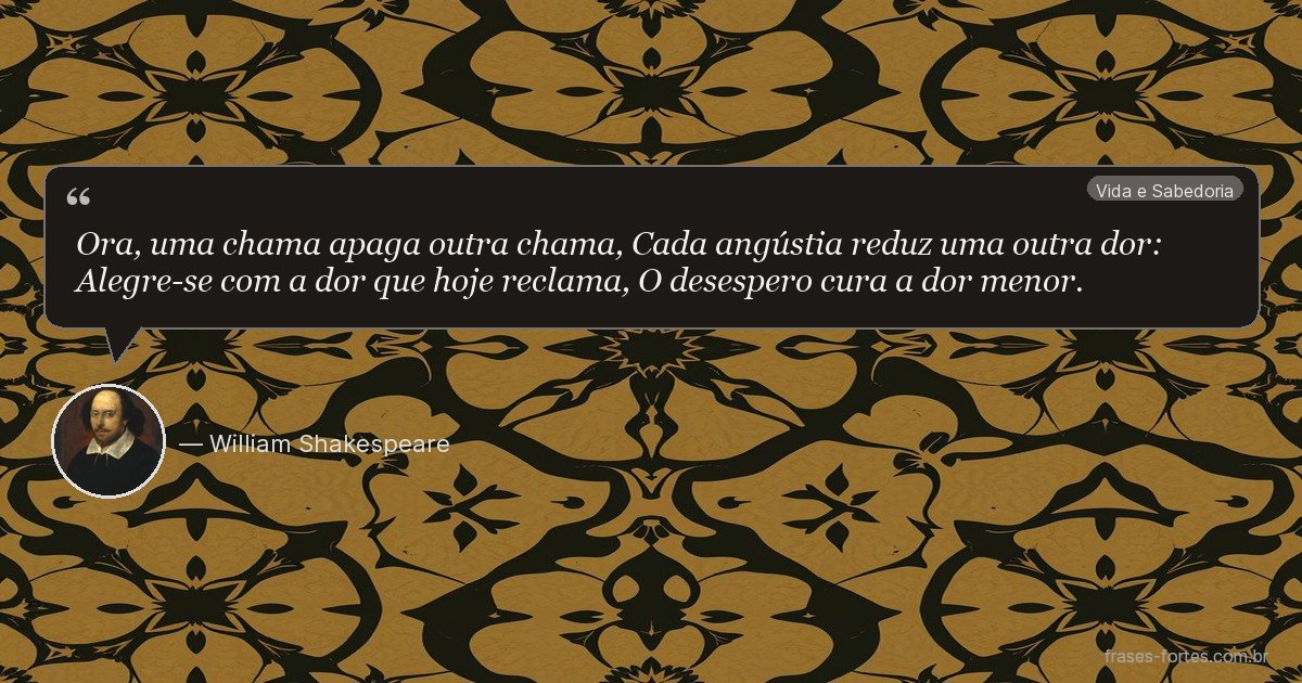 Frase de William Shakespeare