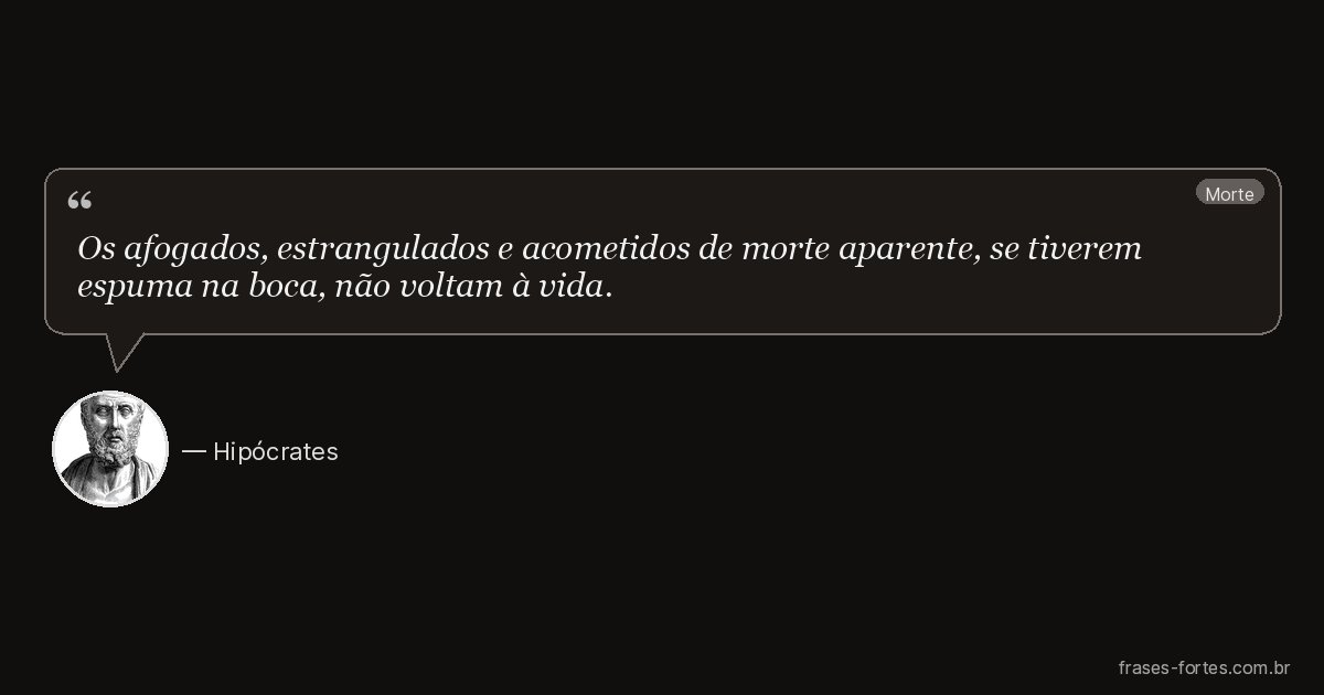 Frase de Hipócrates