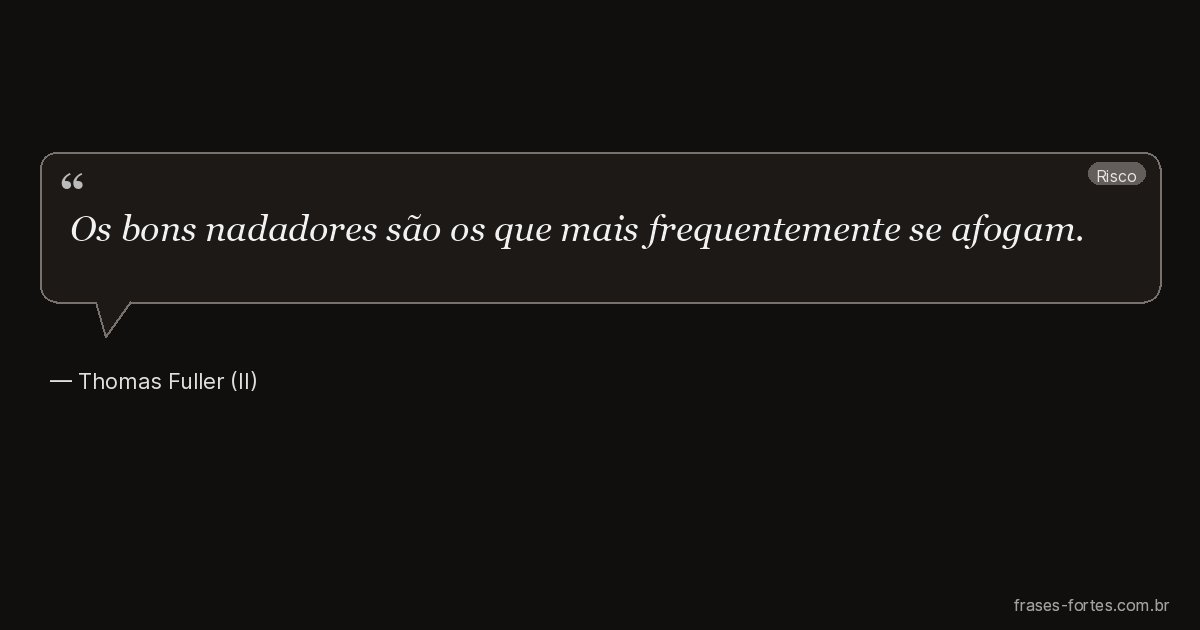 Frase de Thomas Fuller (II)