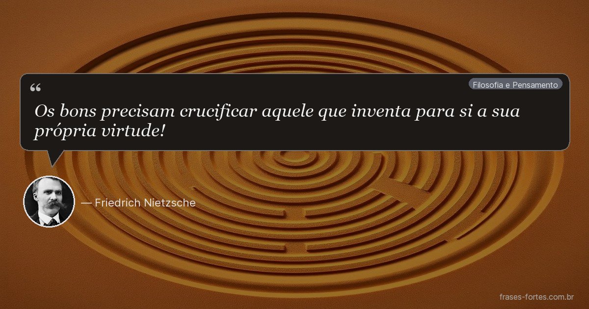 Frase de Friedrich Nietzsche