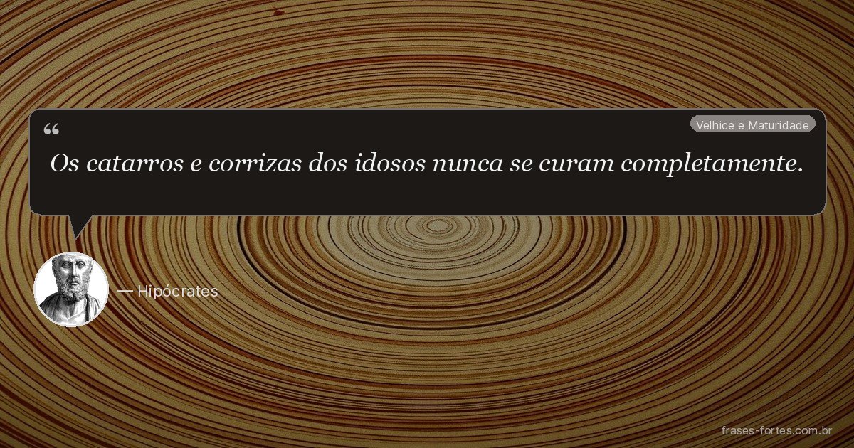 Frase de Hipócrates