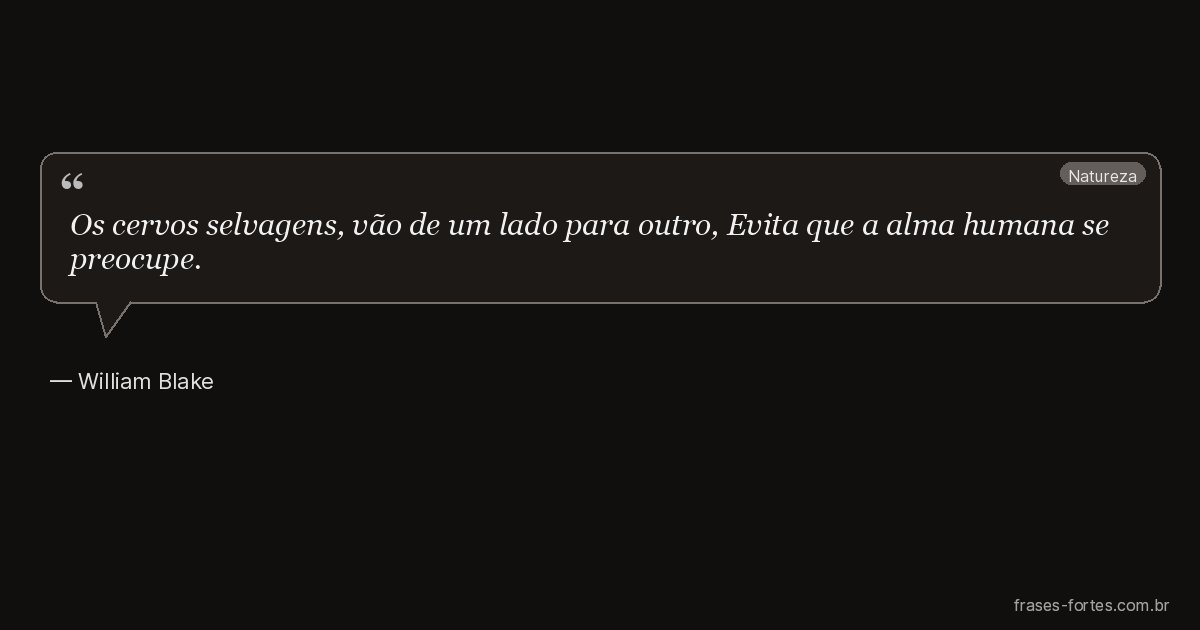 Frase de William Blake