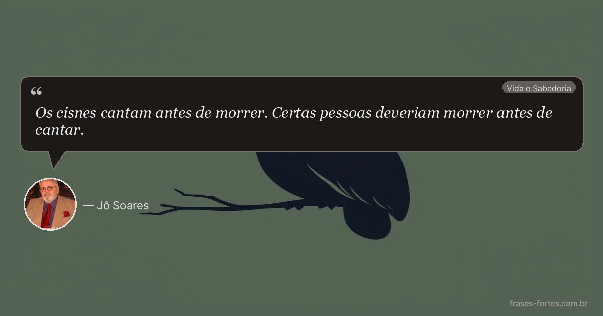 Frase de Jô Soares
