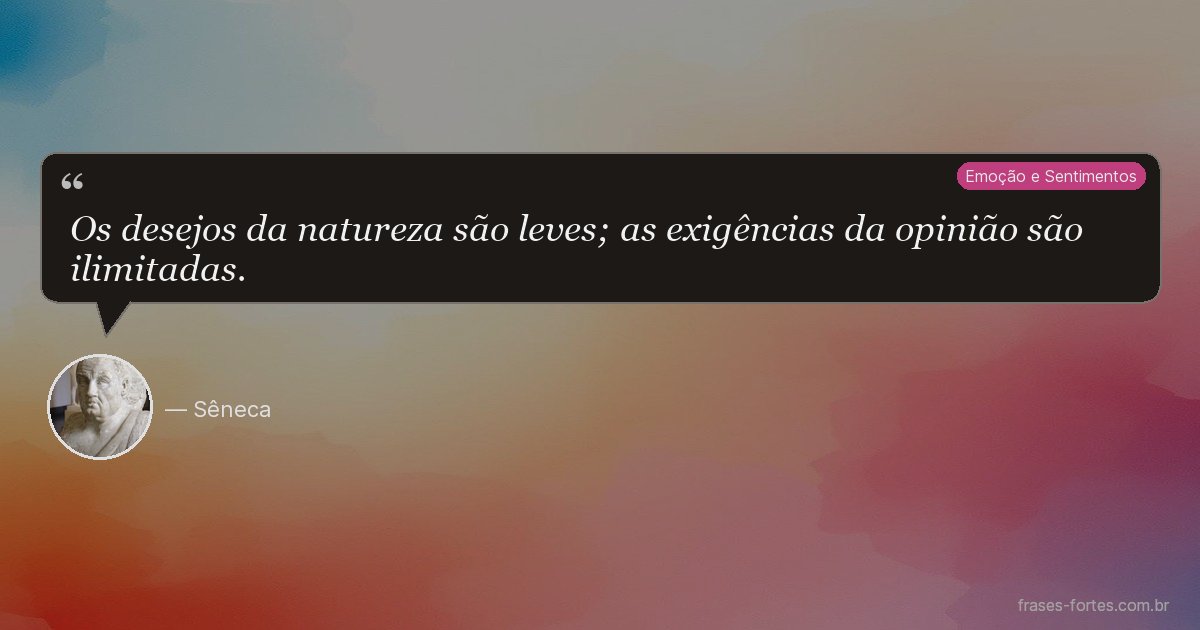 Frase de Sêneca