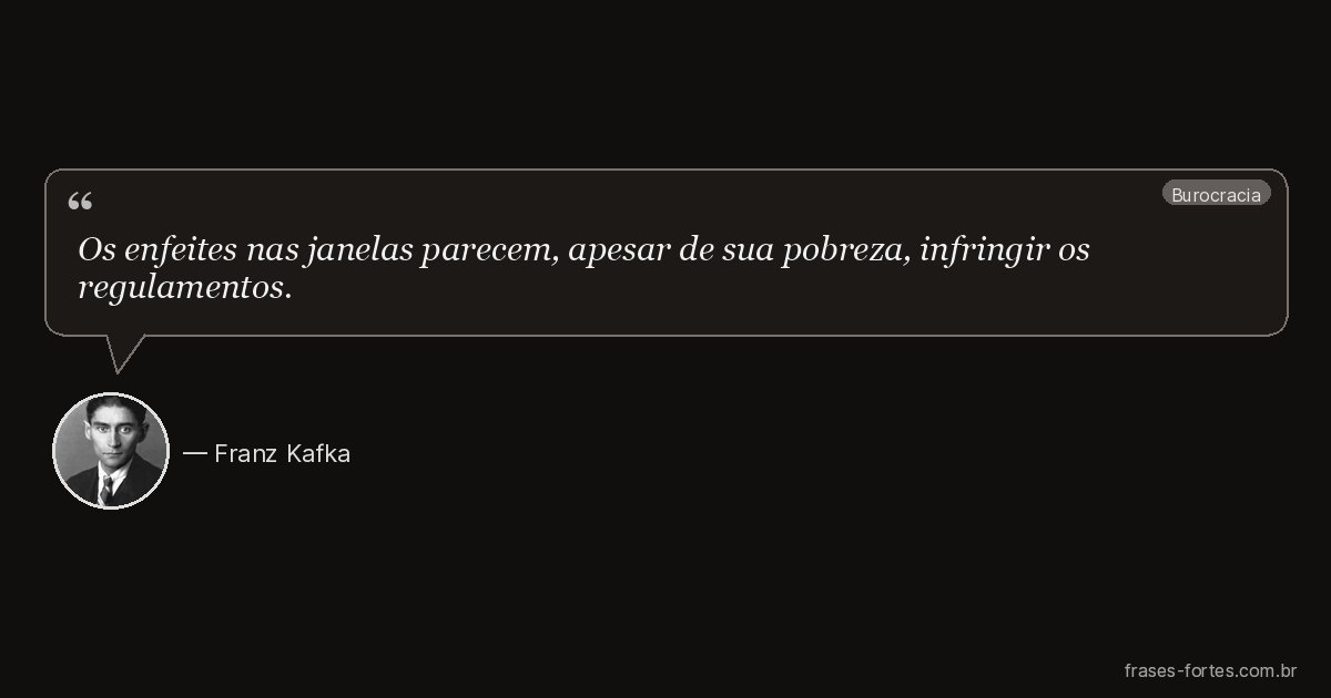 Frase de Franz Kafka