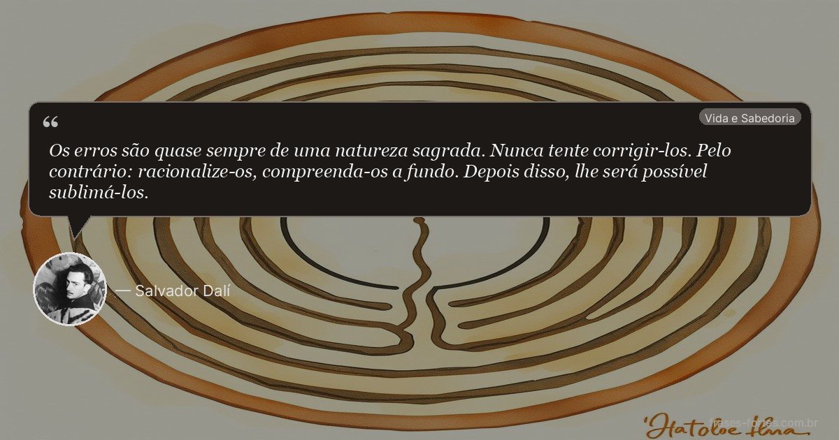 Frase de Salvador Dalí