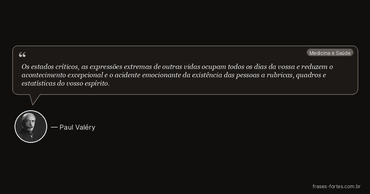 Frase de Paul Valéry