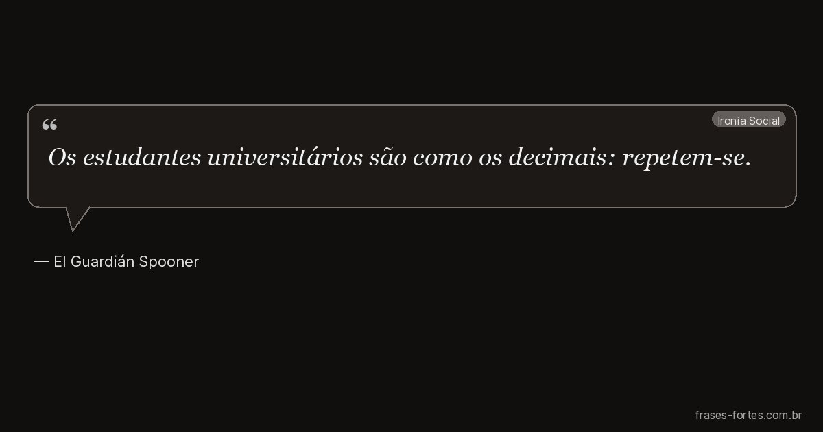 Frase de El Guardián Spooner