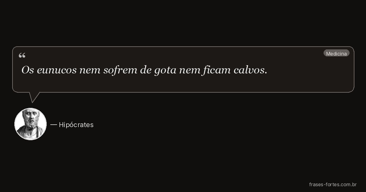 Frase de Hipócrates