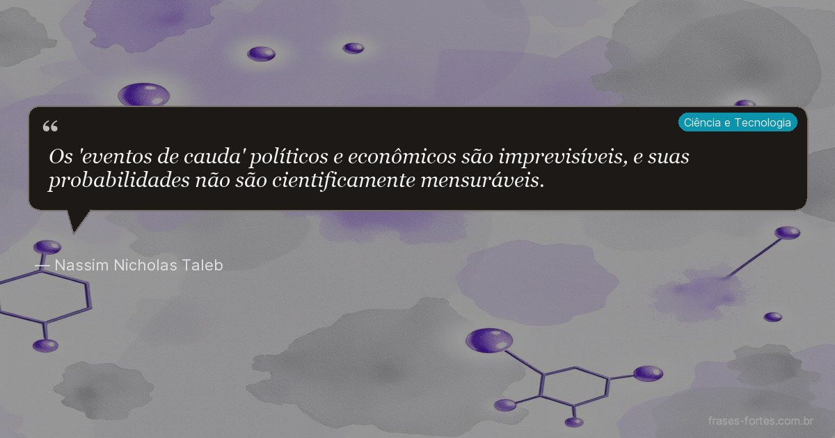 Frase de Nassim Nicholas Taleb