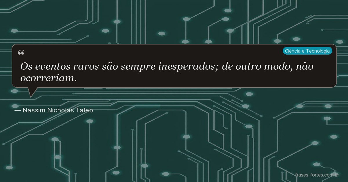 Frase de Nassim Nicholas Taleb
