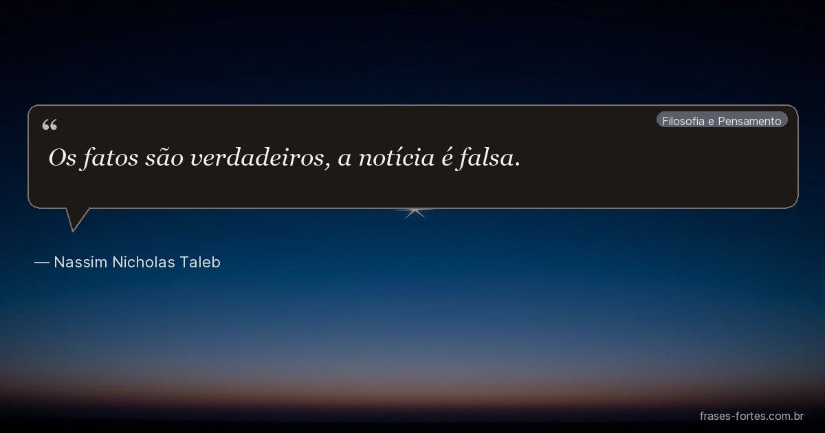 Frase de Nassim Nicholas Taleb