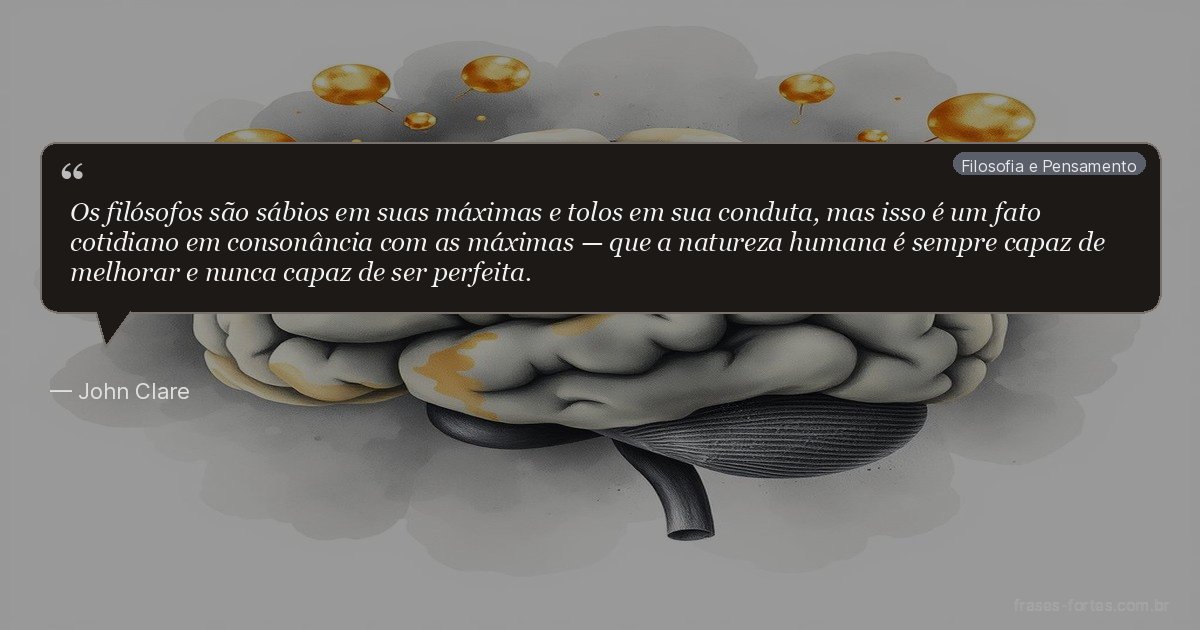 Frase de John Clare