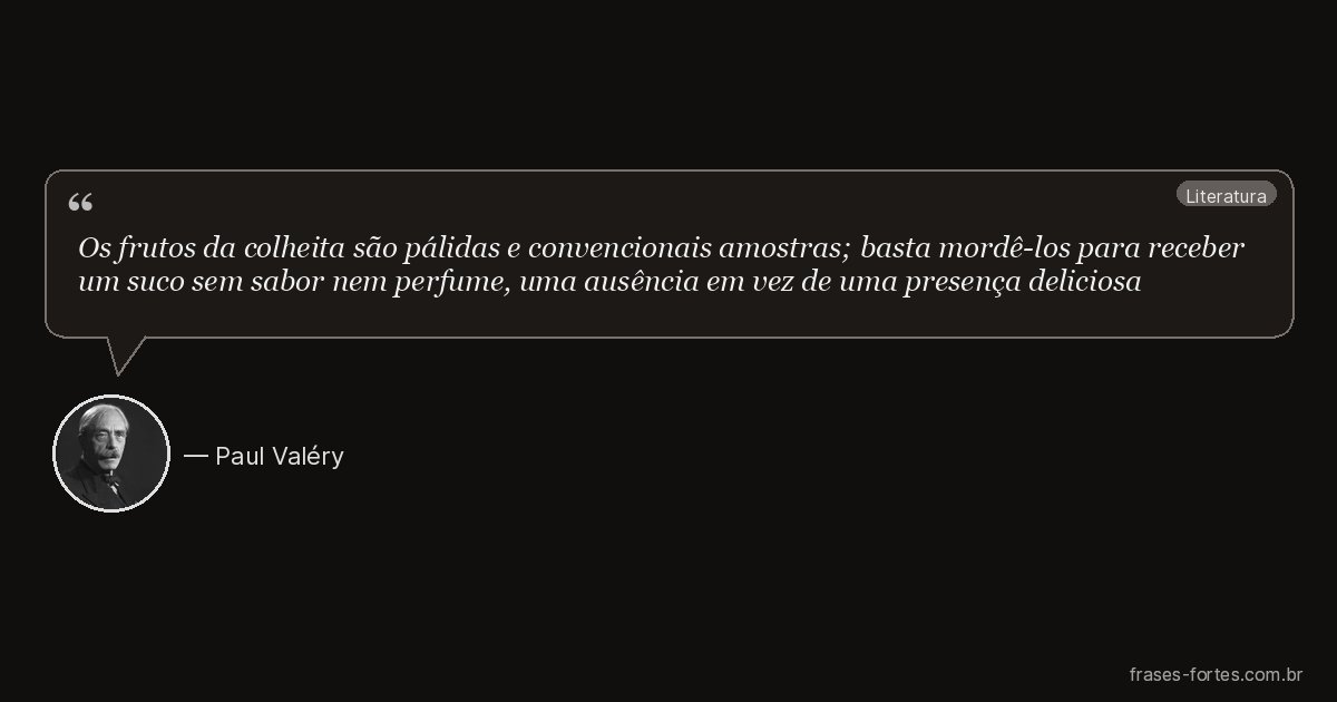 Frase de Paul Valéry