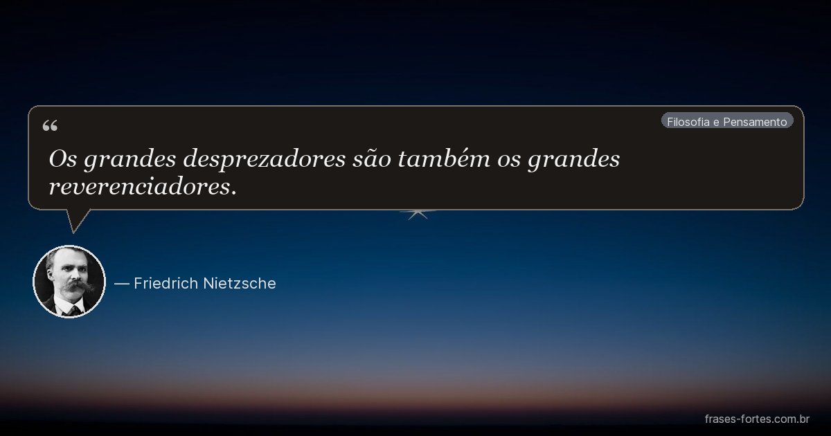 Frase de Friedrich Nietzsche
