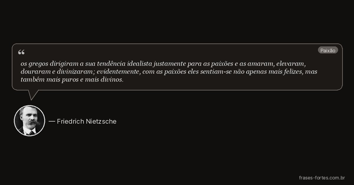 Frase de Friedrich Nietzsche