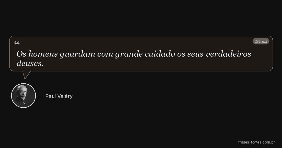 Frase de Paul Valéry