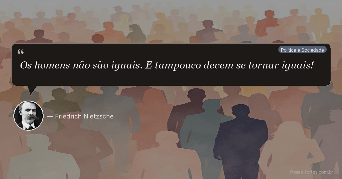 Frase de Friedrich Nietzsche
