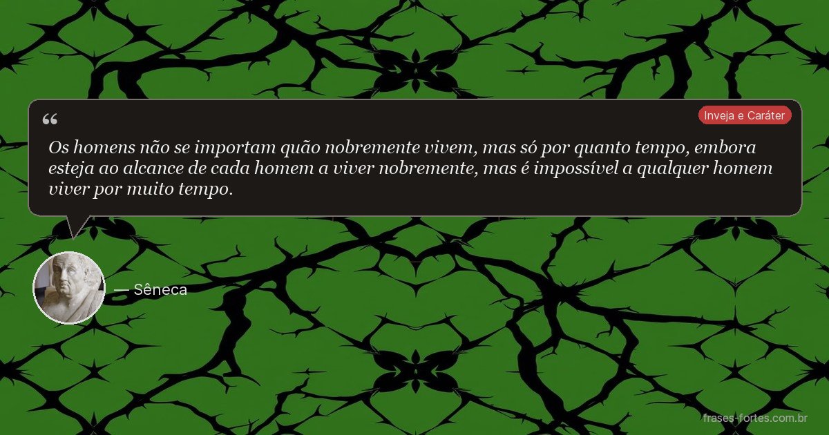 Frase de Sêneca