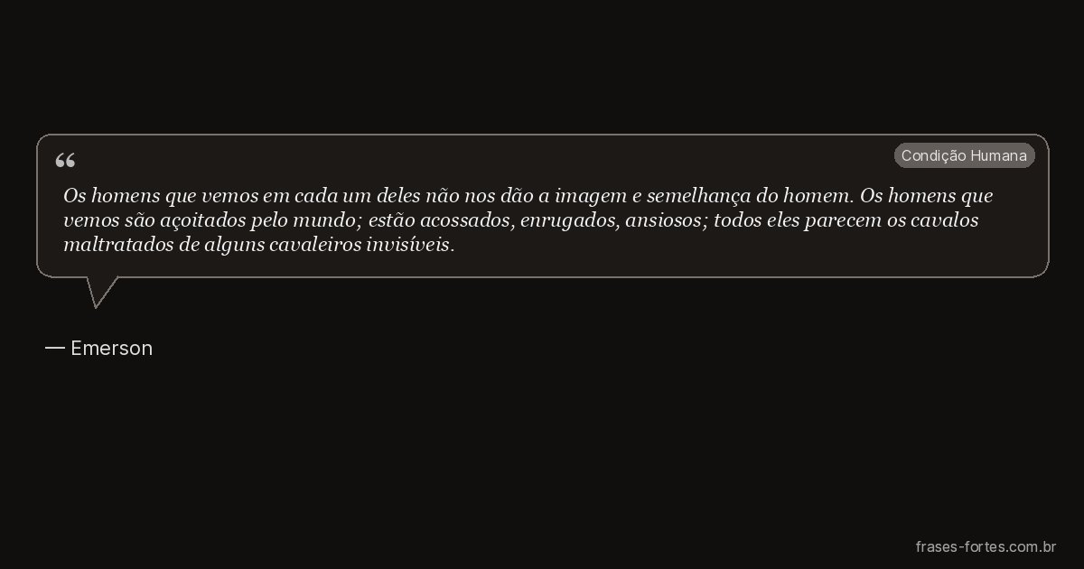 Frase de Emerson