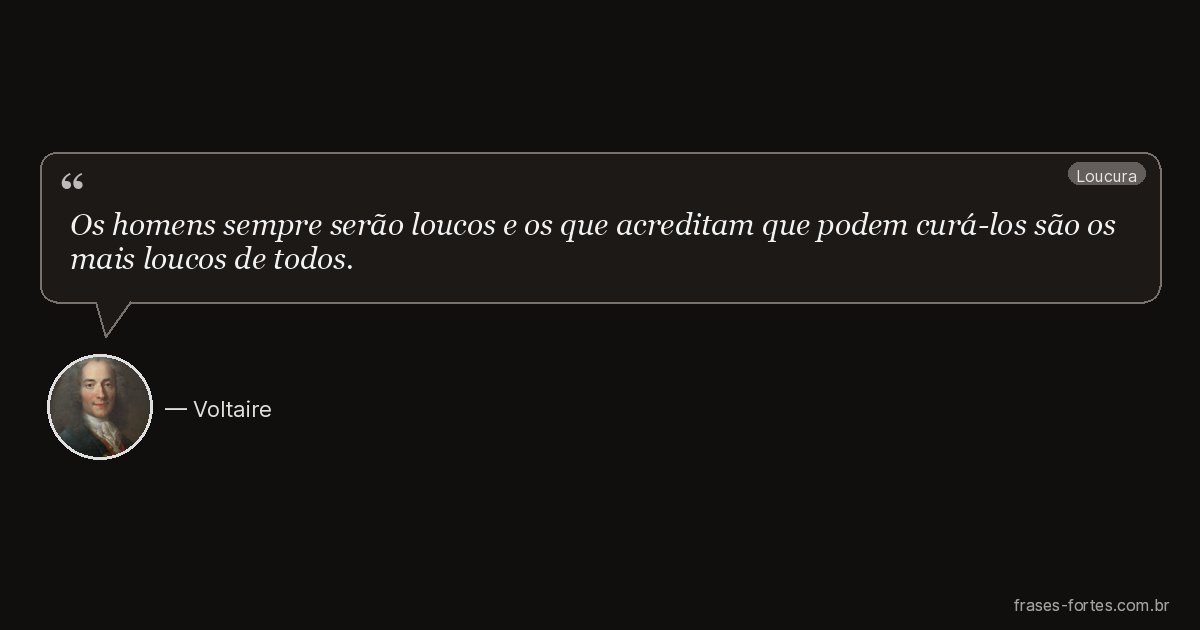 Frase de Voltaire