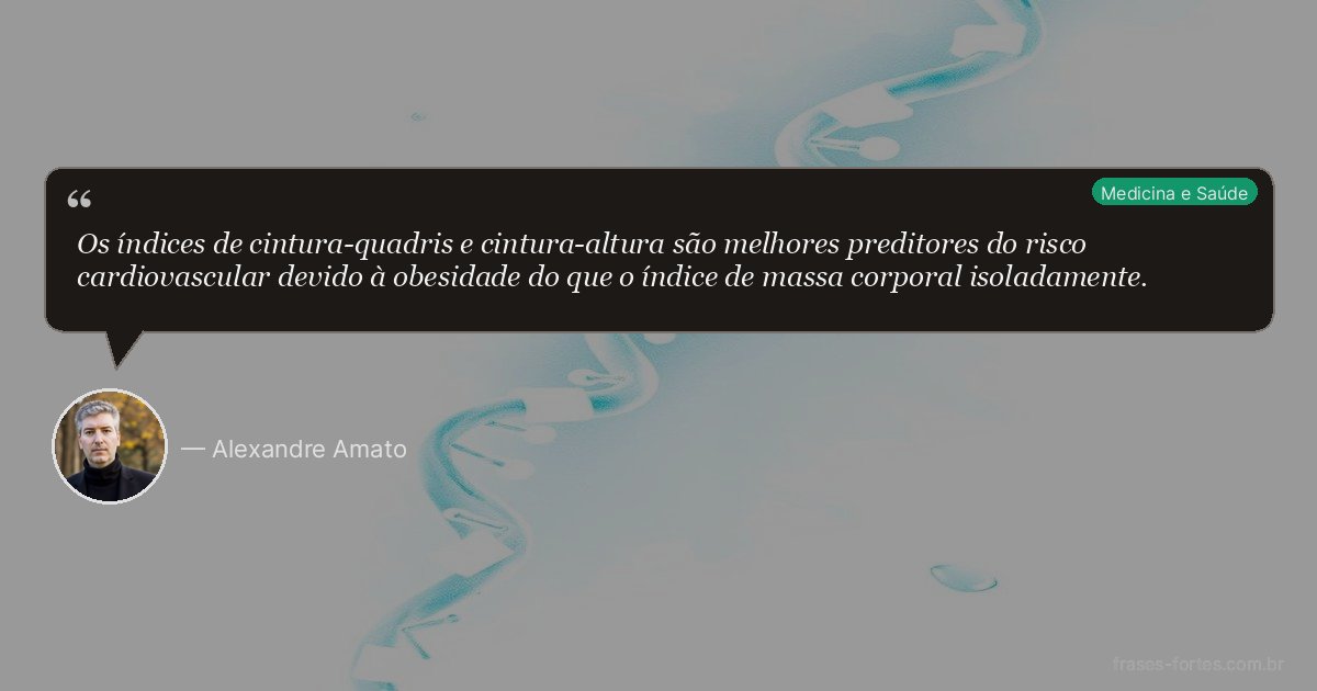 Frase de Alexandre Amato
