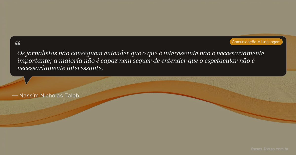 Frase de Nassim Nicholas Taleb