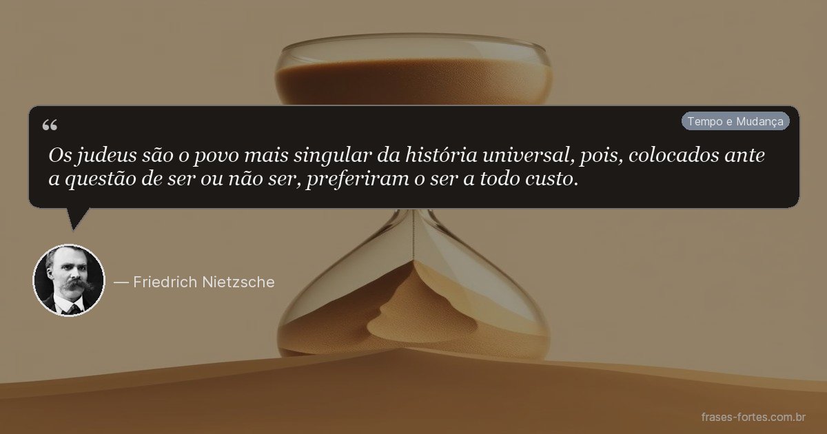 Frase de Friedrich Nietzsche