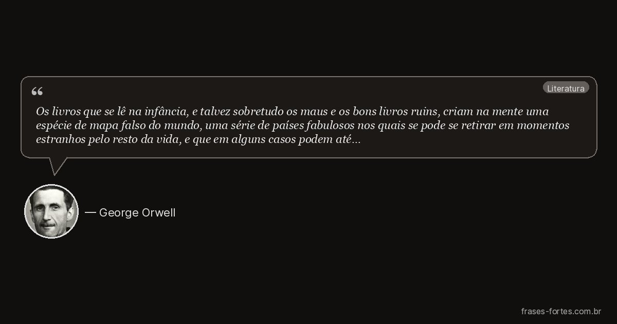 Frase de George Orwell