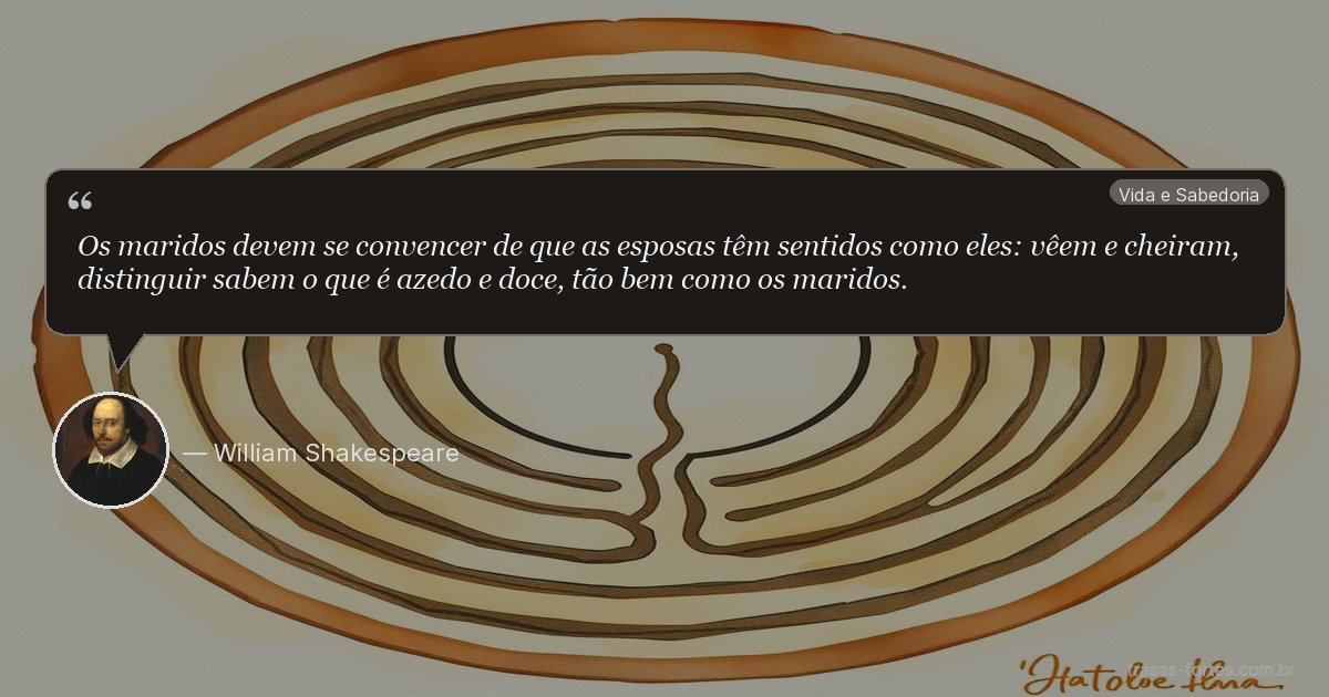 Frase de William Shakespeare