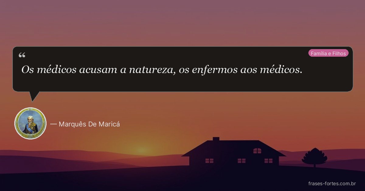 Frase de Marquês De Maricá
