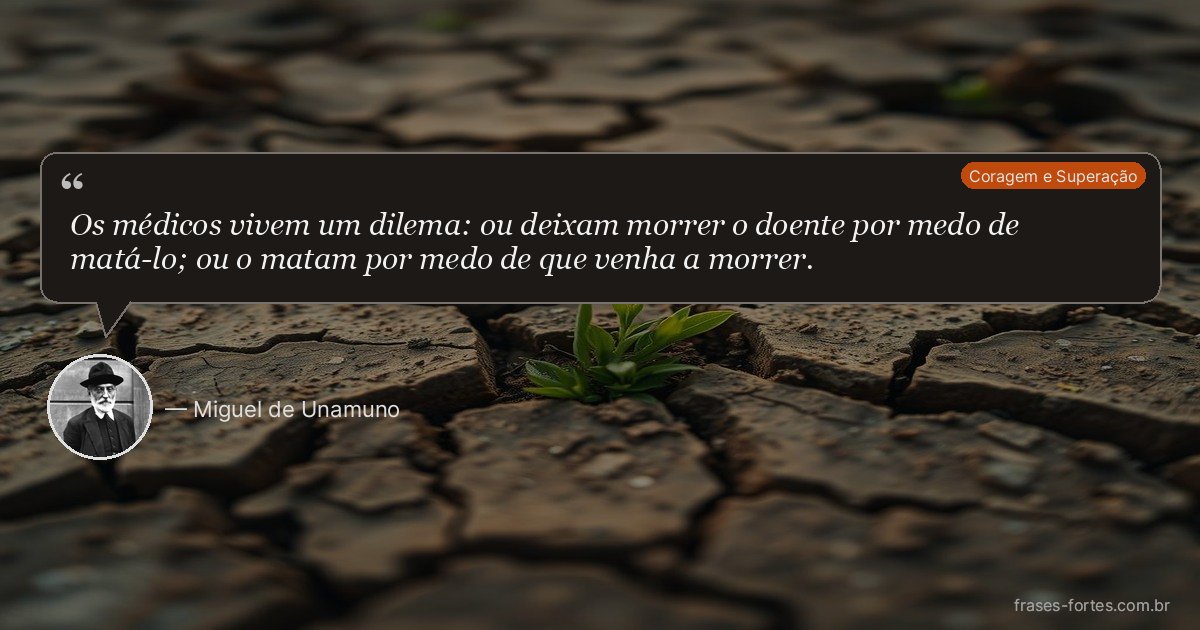 Frase de Miguel de Unamuno