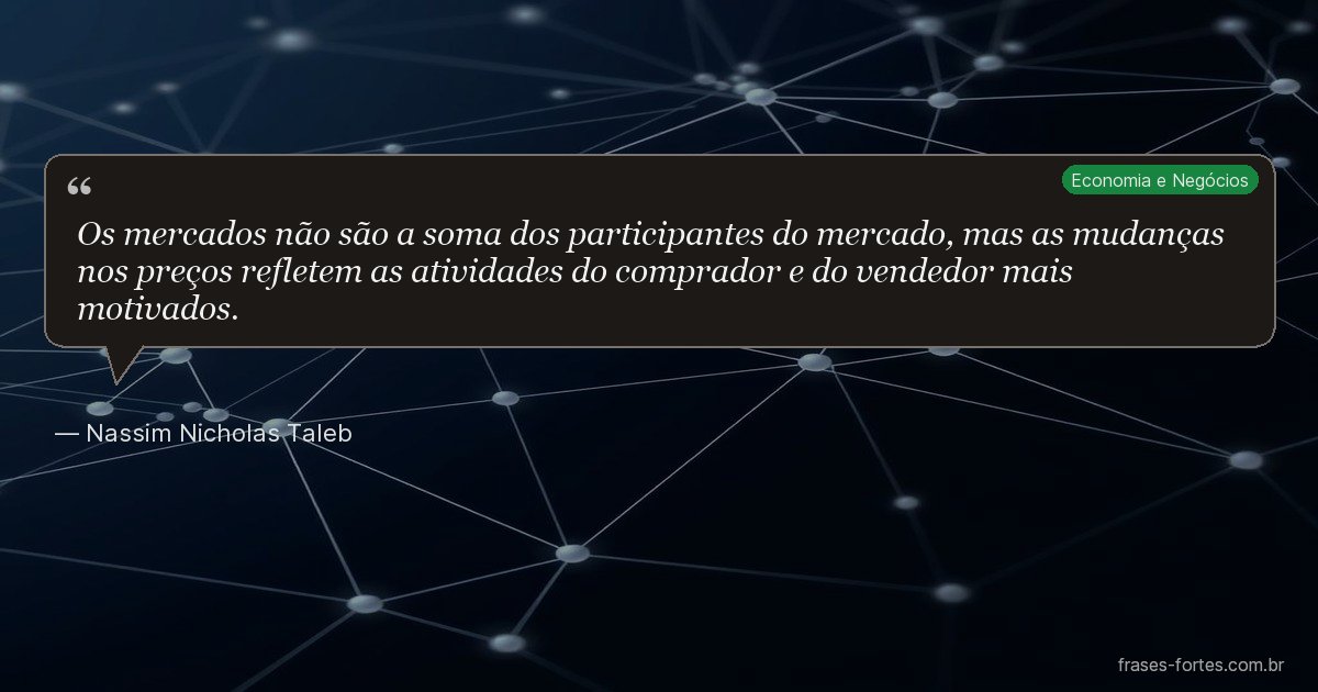 Frase de Nassim Nicholas Taleb