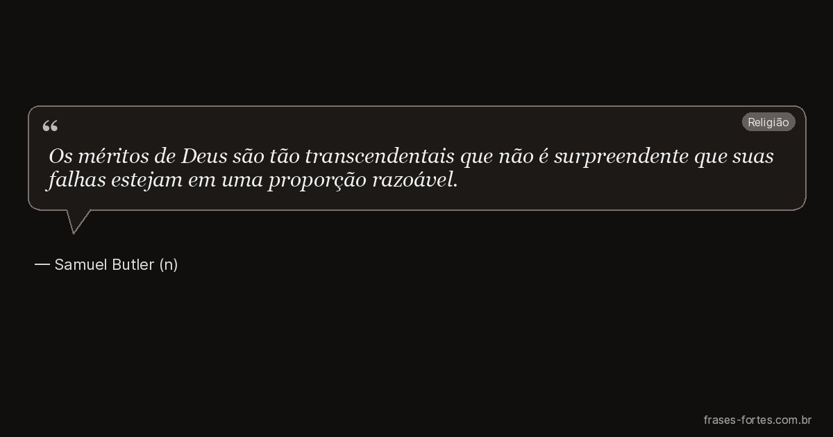 Frase de Samuel Butler (n)
