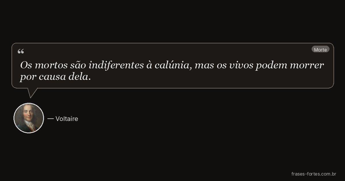 Frase de Voltaire