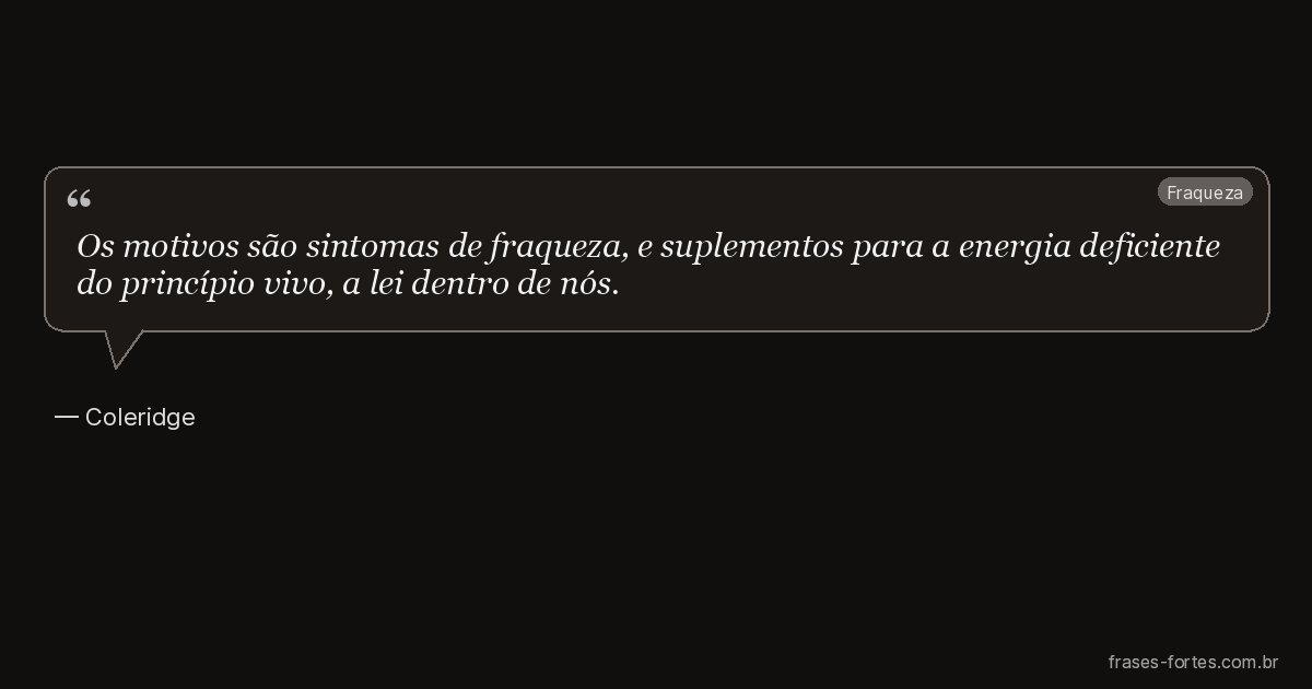 Frase de Coleridge