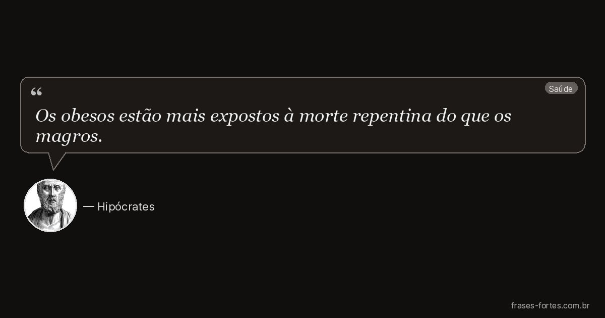 Frase de Hipócrates