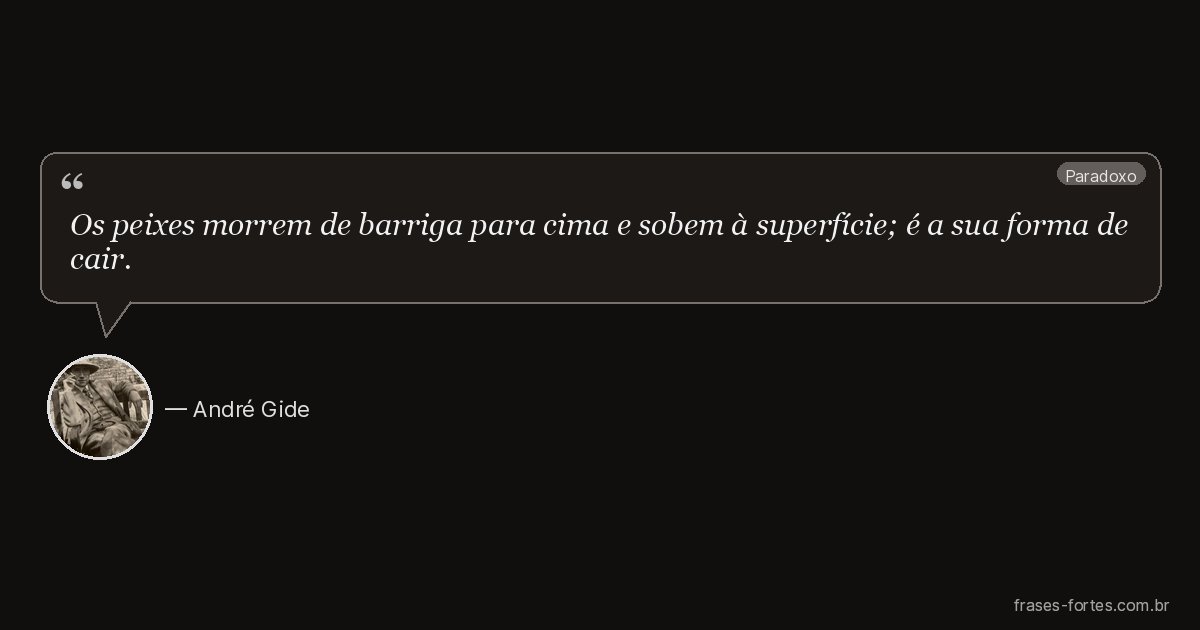 Frase de André Gide
