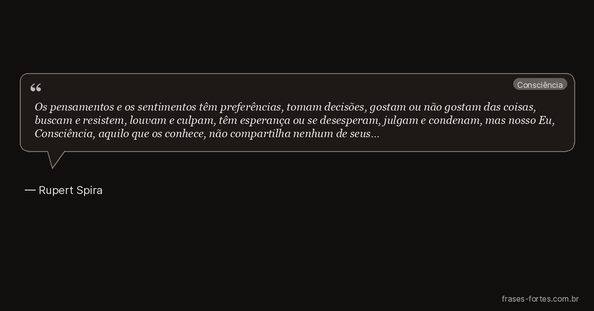 Frase de Rupert Spira