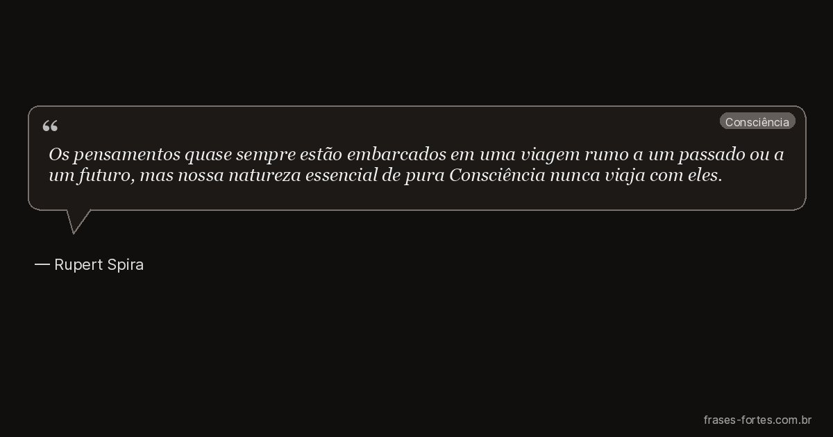 Frase de Rupert Spira