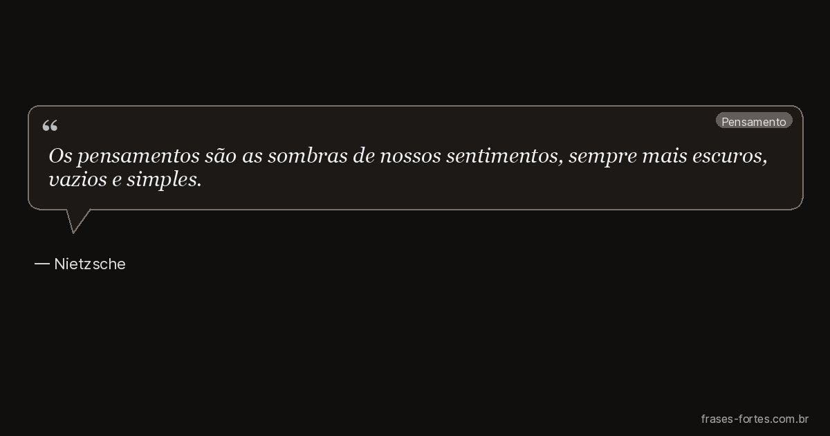 Frase de Nietzsche