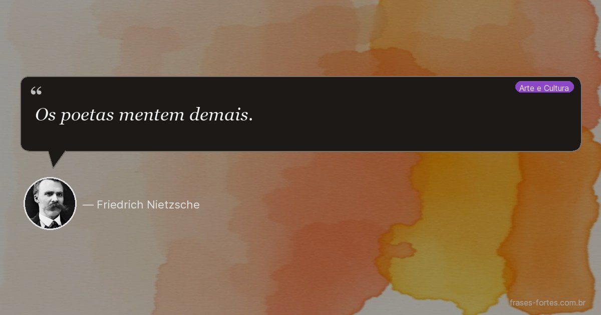 Frase de Friedrich Nietzsche