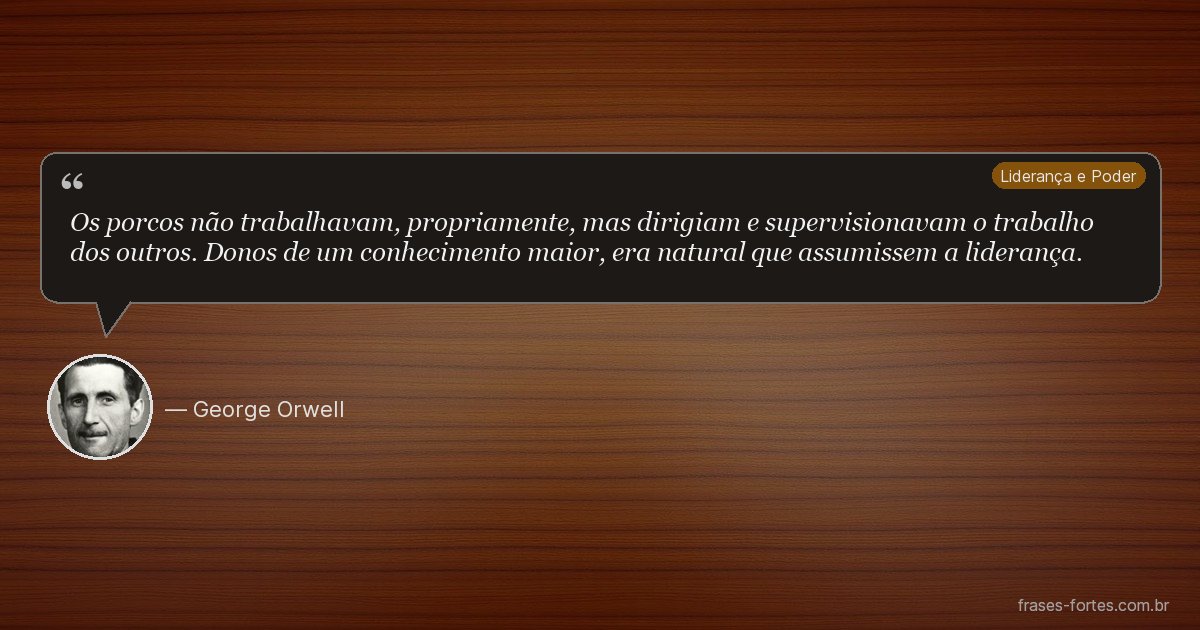 Frase de George Orwell