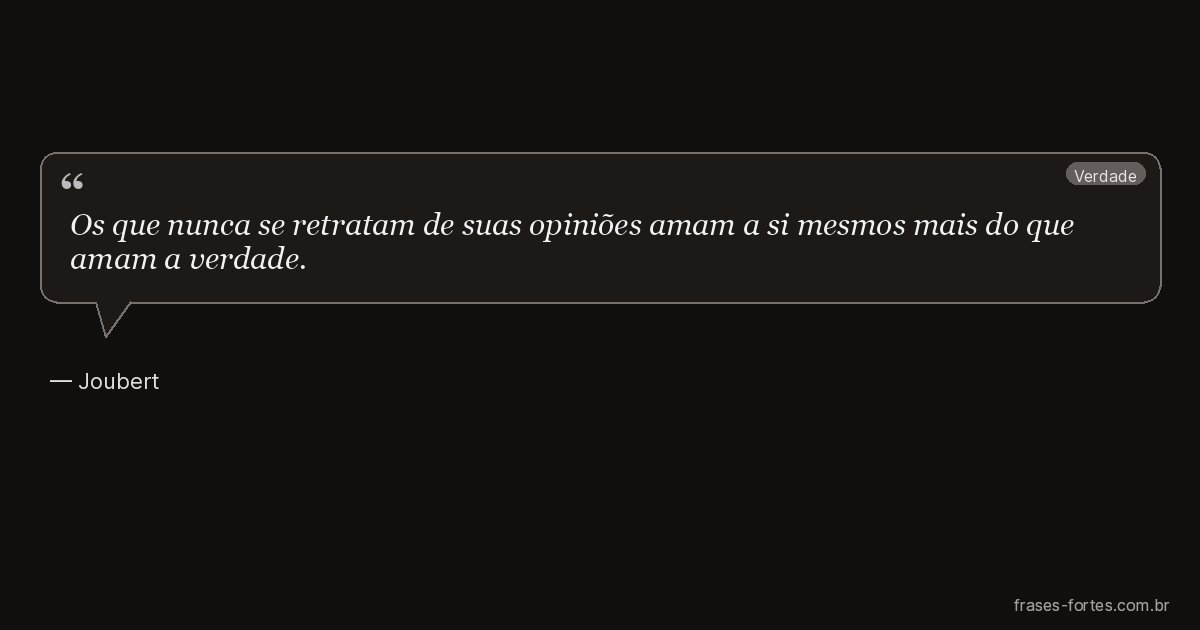 Frase de Joubert