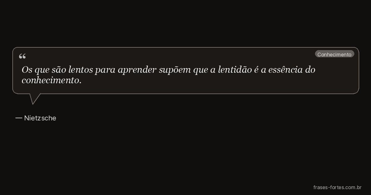Frase de Nietzsche