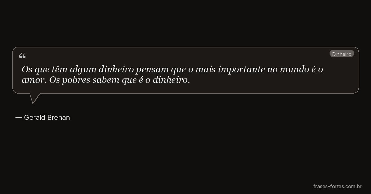 Frase de Gerald Brenan