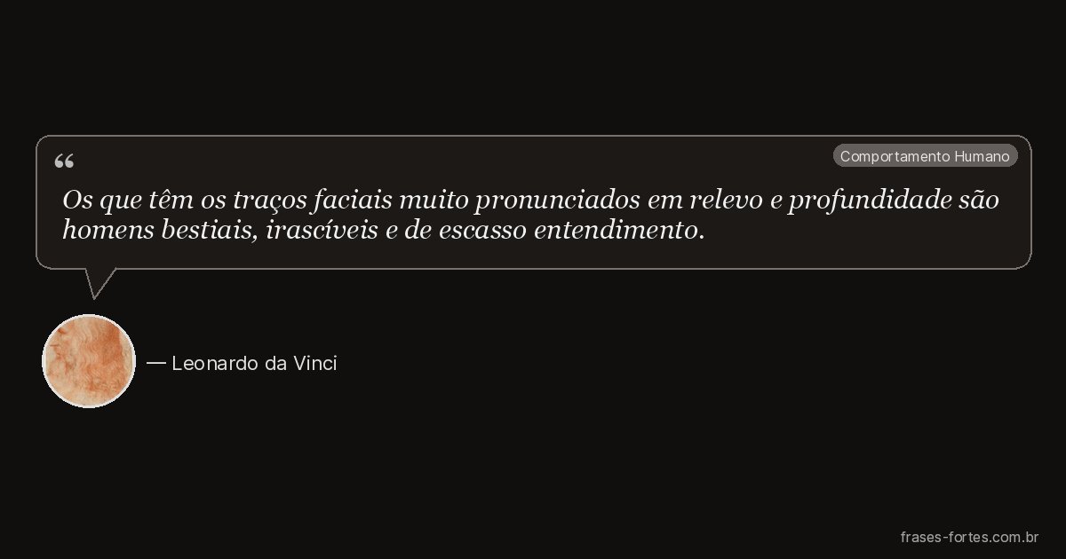 Frase de Leonardo da Vinci