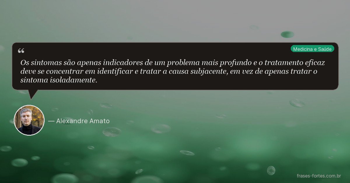Frase de Alexandre Amato